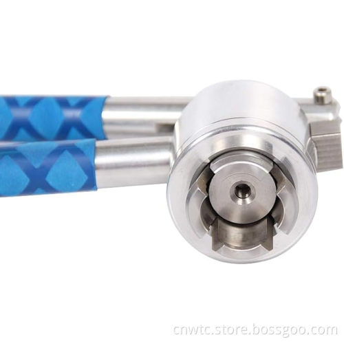 Manual Perfume Vial Crimper for Sealing 20mm and 13mm Caps on Flip-top Vials